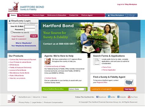 the hartford agent log in.